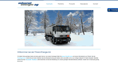 Desktop Screenshot of minerol.ch